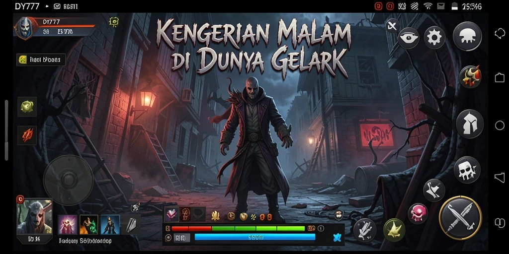 Screenshot gameplay menampilkan momen menegangkan di dunia Horror.