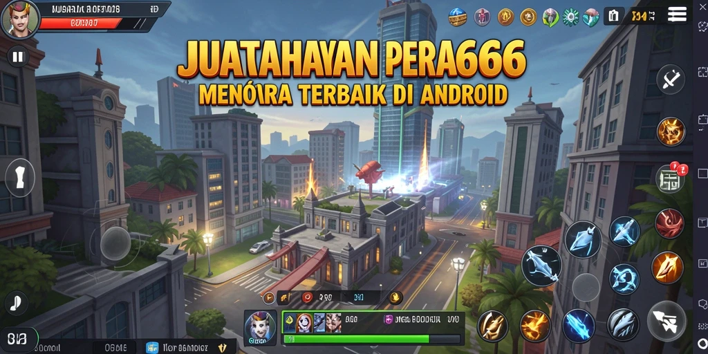 Gameplay mendebarkan di JUARA666 dengan strategi Tower Defense.