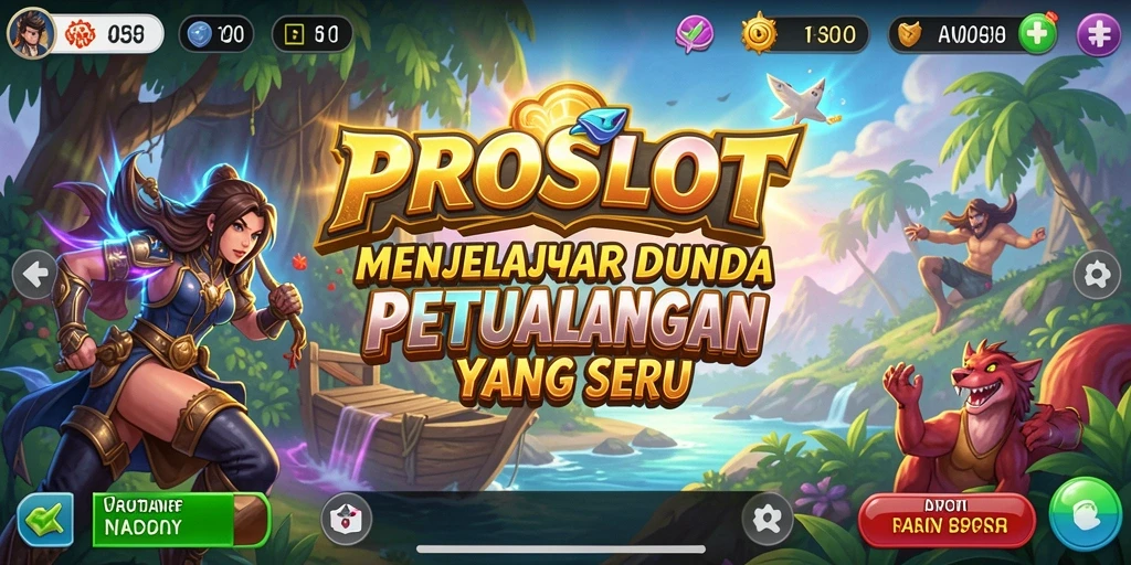 Tampilan menarik dari gameplay PROSLOT dengan suasana petualangan.