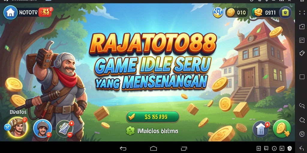 Tampilan gameplay dari RAJATOTO88 yang seru dan menarik.
