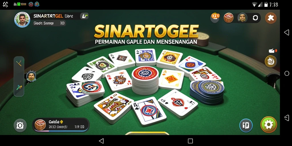 Tampilan gameplay seru dan mendebarkan dari SINARTOGEL.